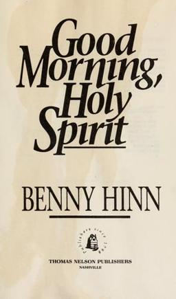 Good Morning, Holy Spirit