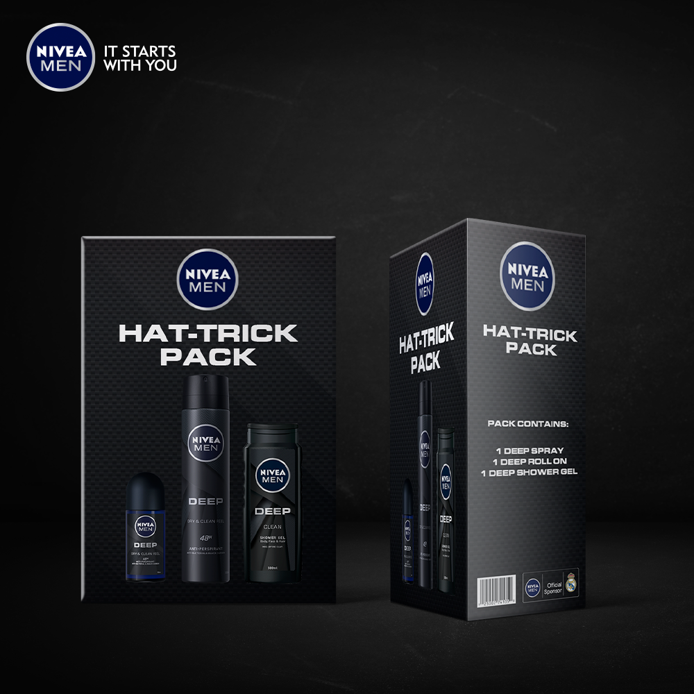 Nivea Hat Trick Pack