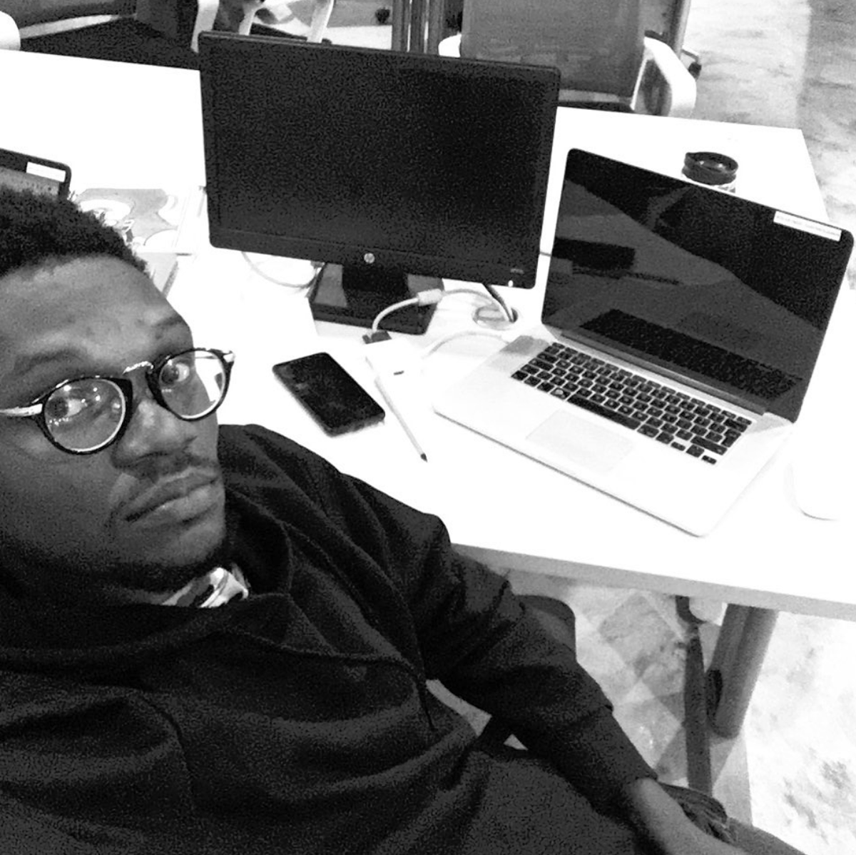 Dumebi at the Office